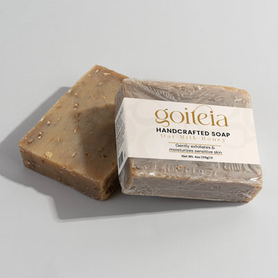 Goiteia Oat Milk Honey Soap 4 oz (113g) - Tekeno
