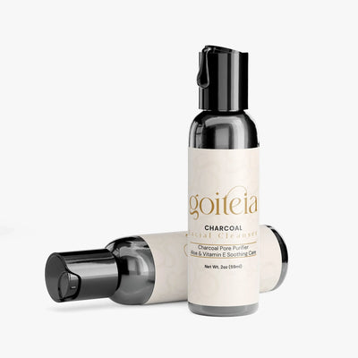 Goiteia Charcoal Facial Cleanser (59 ml) 2 fl oz - Tekeno