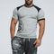 Playera de Cuello Estampada Manga Corta