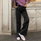Jeans Anchos Acampanados de Tres Colores - Estilo Suelto y Moderno