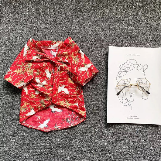 Kimono Japonés para Perros - Camiseta de Verano para Shiba Inu, Bulldog y Mascotas - Image 11