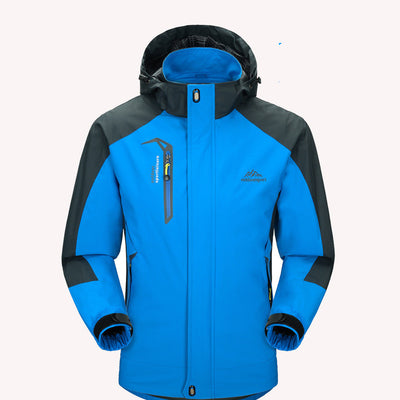 Abrigo Impermeable para Adultos Mayores - Protección contra Viento y Nieve