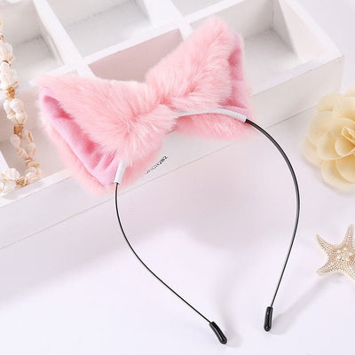 Diadema de Orejas de Gato Suave y Esponjosa - Image 9