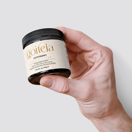 Goiteia Peppermint Coffee Scrub 4 oz (113g) - Tekeno