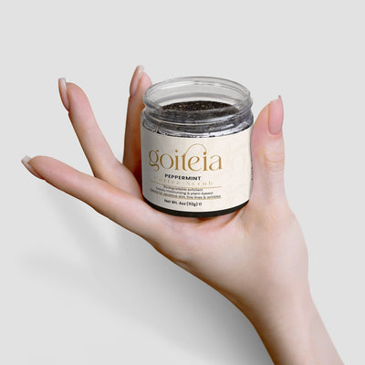 Goiteia Peppermint Coffee Scrub 4 oz (113g) - Tekeno