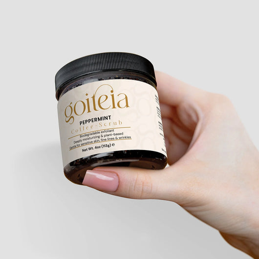 Goiteia Peppermint Coffee Scrub 4 oz (113g) - Tekeno