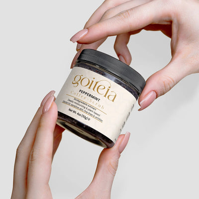 Goiteia Peppermint Coffee Scrub 4 oz (113g) - Tekeno