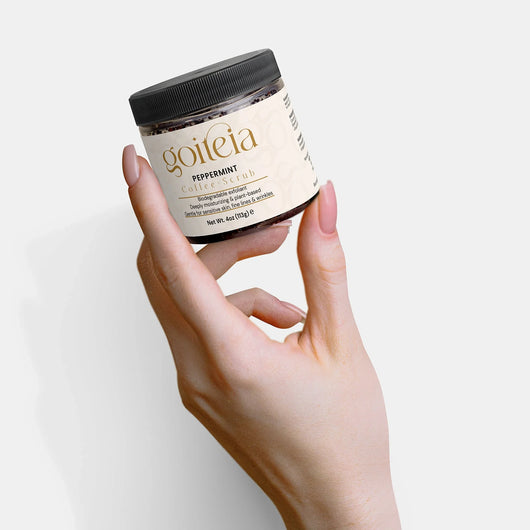Goiteia Peppermint Coffee Scrub 4 oz (113g) - Tekeno