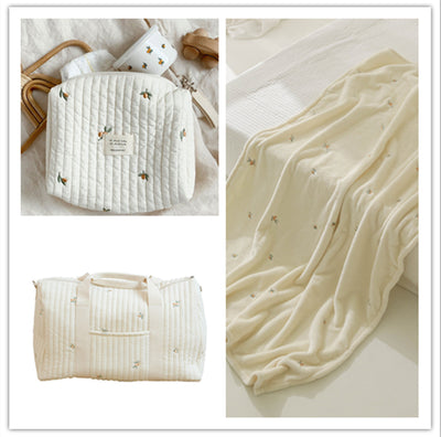 Bolsa Organizadora para Carrito de Bebé Chrysanthemum Cotton - Image 17