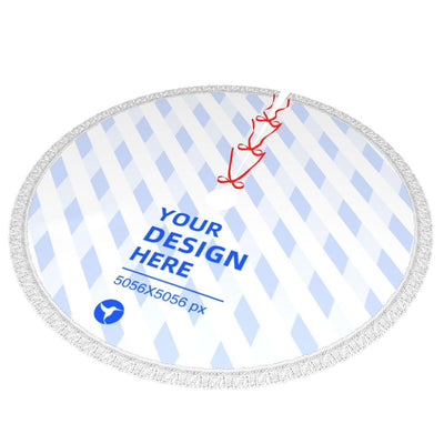 Delantal Navideño Acolchado con Borde Festoneado - Image 18