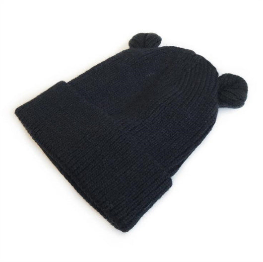 Gorro Infantil Tejido con Orejas de Osito y Puño Cálido - Image 22