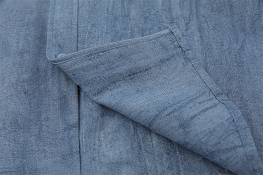 Camisa de Lino y Algodón con Bordado Artesanal para Hombre - Image 15