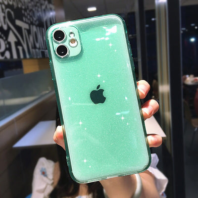 Funda Protectora TPU con Polvo Antibrillo para Teléfono - Image 9