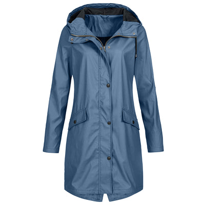 Chaqueta Cortaviento Deportiva Mujer Largo Medio - Image 3