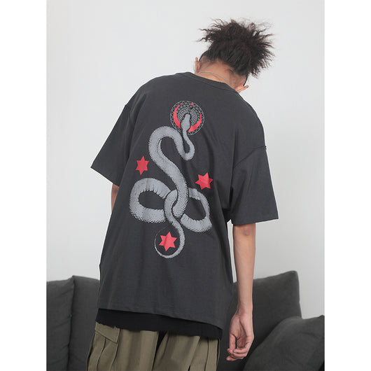 Playera con Estampado de Serpiente - Image 10