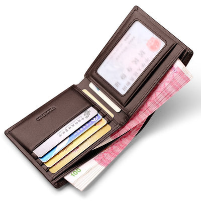 Billetera Corta para Hombre en Cuero Genuino - Image 4