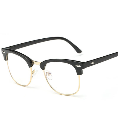 Gafas Metálicas Anti-Radiación con Cadena Trendy - Image 3