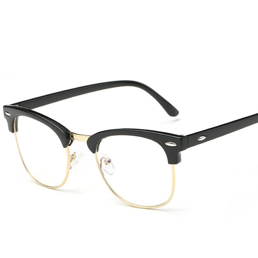 Gafas Metálicas Anti-Radiación con Cadena Trendy - Image 3