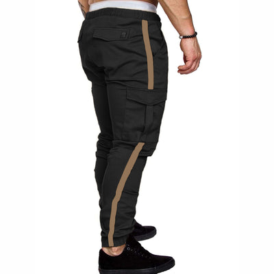 Pantalones Deportivos Casuales de Corte Recto con Costuras Otoñales - Image 11