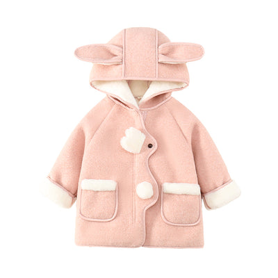 Abrigo de Invierno para Niña Estilo Western con Forro Polar y Lana - Image 5