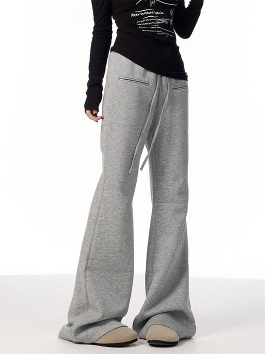 Pantalones de Buzo Acampanados Retro Casual - Image 8