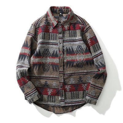 Chaqueta de Lana Escocesa Cálida para Hombre - Manga Larga - Image 13