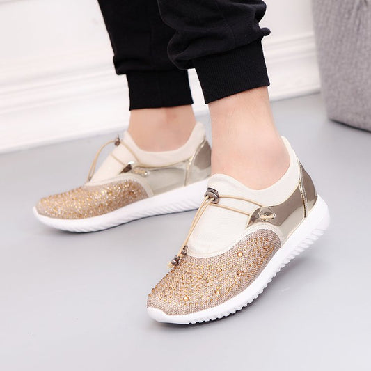 Mocasines Casuales Plataforma Gruesa con Lentejuelas - Image 2