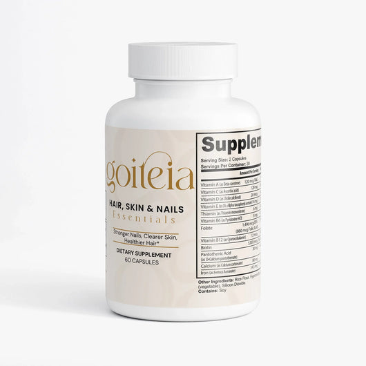 Goiteia Hair, Skin and Nails Essentials 60 caps - Tekeno