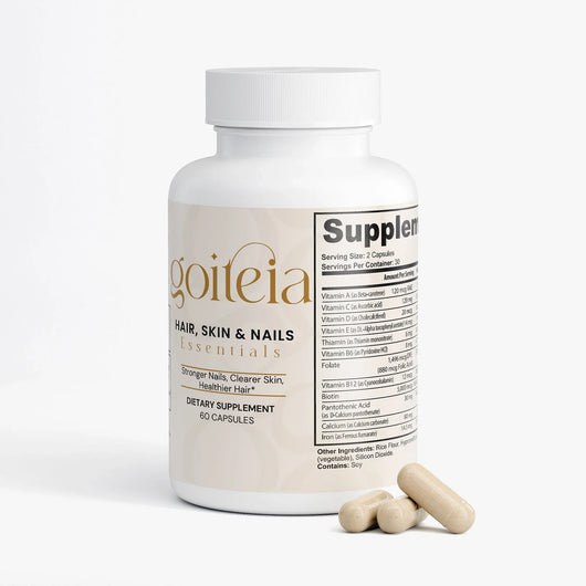 Goiteia Hair, Skin and Nails Essentials 60 caps - Tekeno
