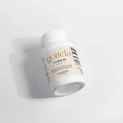 Goiteia Vitamin D3 2,000 IU 100 softgels - Tekeno