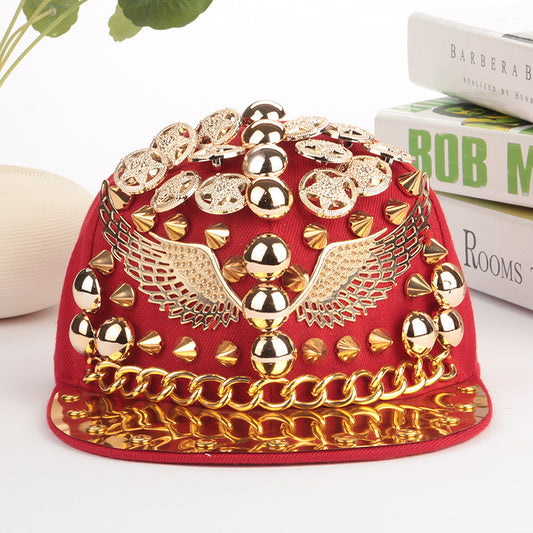 Gorra de Béisbol con Tachuelas Decorativas - Image 2