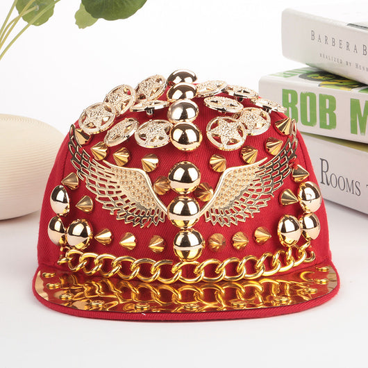 Gorra de Béisbol con Tachuelas Decorativas - Image 2