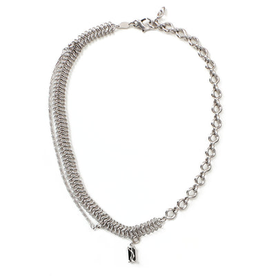 Collar Multicapa de Rubí con Borlas - Diseño Elegante y Versátil - Image 2