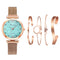 Pulsera Reloj de Cuarzo con Cierre Magnético - Set de 5 Piezas