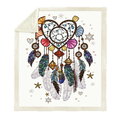 Manta Decorativa con Atrapasueños de Impresión Digital - Image 13
