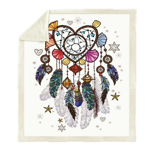 Manta Decorativa con Atrapasueños de Impresión Digital - Image 13
