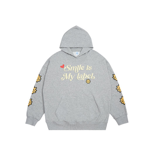 Sudadera Hombre Oversize con Capucha y Estampado Foam Letter - Image 6