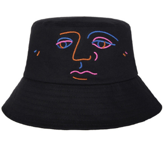 Gorra de Pescador Ajustable - Diseño Bicolor Negro y Azul - Image 6