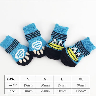Calcetines y Botitas Protectoras para Perros y Gatos Antirasguños - Image 9