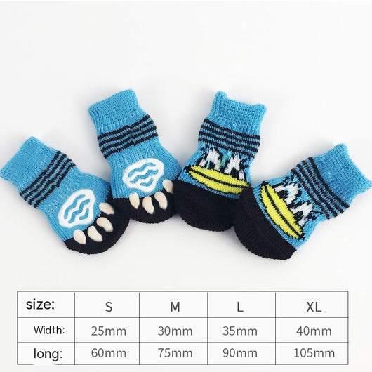 Calcetines y Botitas Protectoras para Perros y Gatos Antirasguños - Image 9