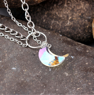 Collar Clavícula Luna de Cristal - Image 4