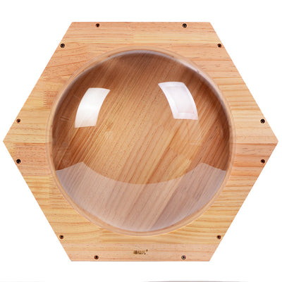 Árbol Rascador de Madera Maciza Premium para Gatos con Agujeros de Perforación - Image 3