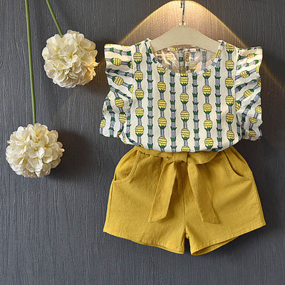 Conjunto Infantil de Niña: Playera y Pantalón Cómodo - Image 20