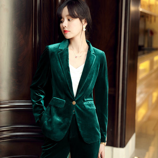 Traje Ejecutivo Femenino de Temperamento - Image 11