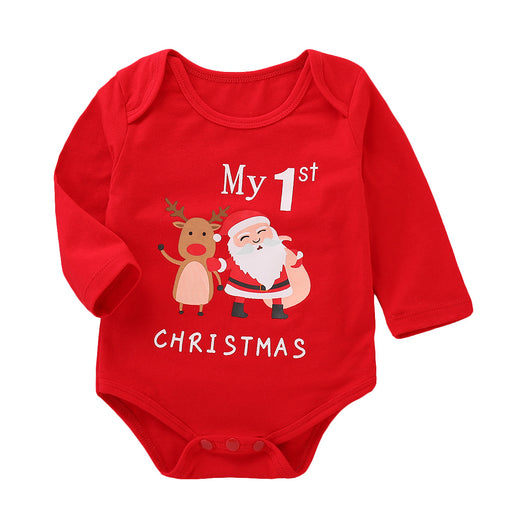 Pijama Enterizo Navideño de Manga Larga para Niños - Image 5