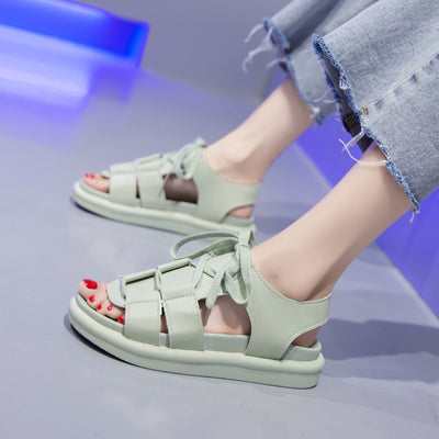 Zapatos Deportivos Planos de Verano para Mujer - Diseño Romano - Image 7