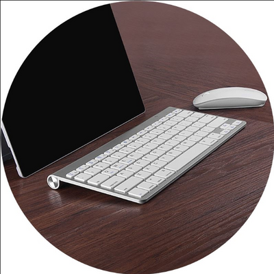 Kit Inalámbrico Compacto: Teclado Mini y Ratón USB Slim - Image 4