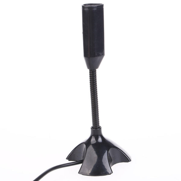 Micrófono USB Compacto de Escritorio con Soporte Integrado