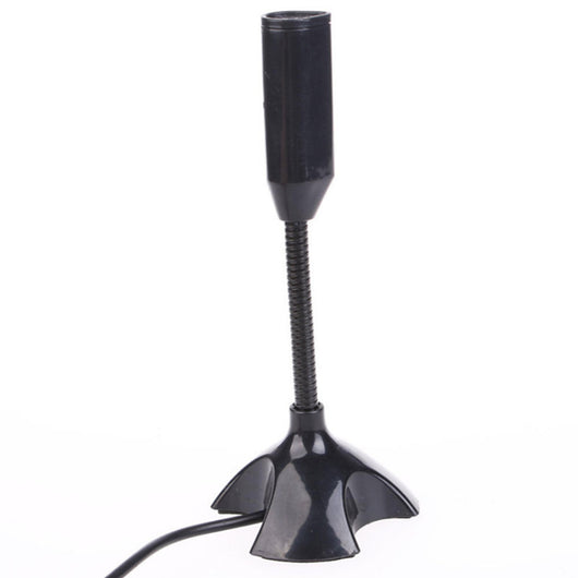 Micrófono USB Compacto de Escritorio con Soporte Integrado