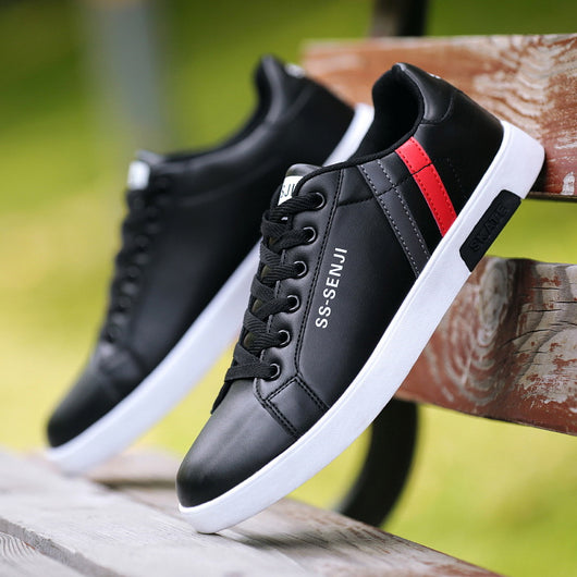 Zapatos Blancos Casuales para Hombre con Suela Plana - Image 6